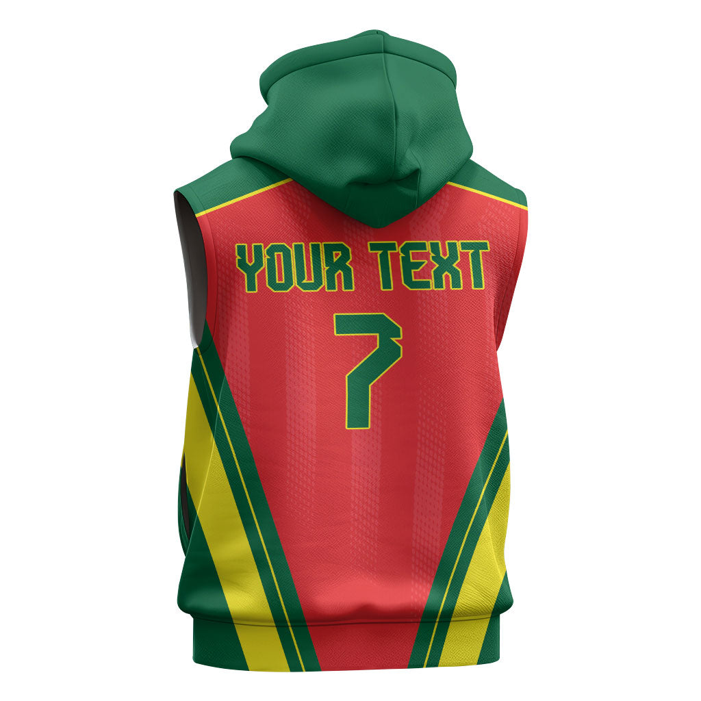 Custom Portugal 2026 World Football Sleeveless Hoodie Selecao das Quinas