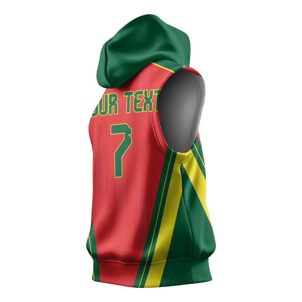 Custom Portugal 2026 World Football Sleeveless Hoodie Selecao das Quinas