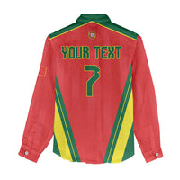 Custom Portugal 2026 World Football Women Casual Shirt Selecao das Quinas