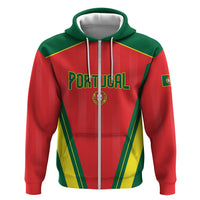 Custom Portugal 2026 World Football Zip Hoodie Selecao das Quinas