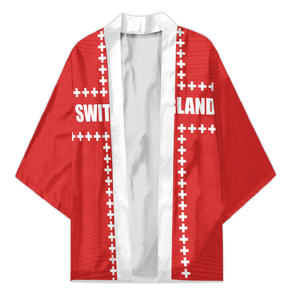 Custom Switzerland 2026 World Football Kimono Rossocrociati Go Champions