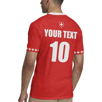 Custom Switzerland 2026 World Football Rugby Jersey Rossocrociati Go Champions