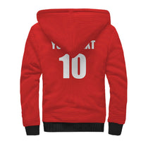 Custom Switzerland 2026 World Football Sherpa Hoodie Rossocrociati Go Champions