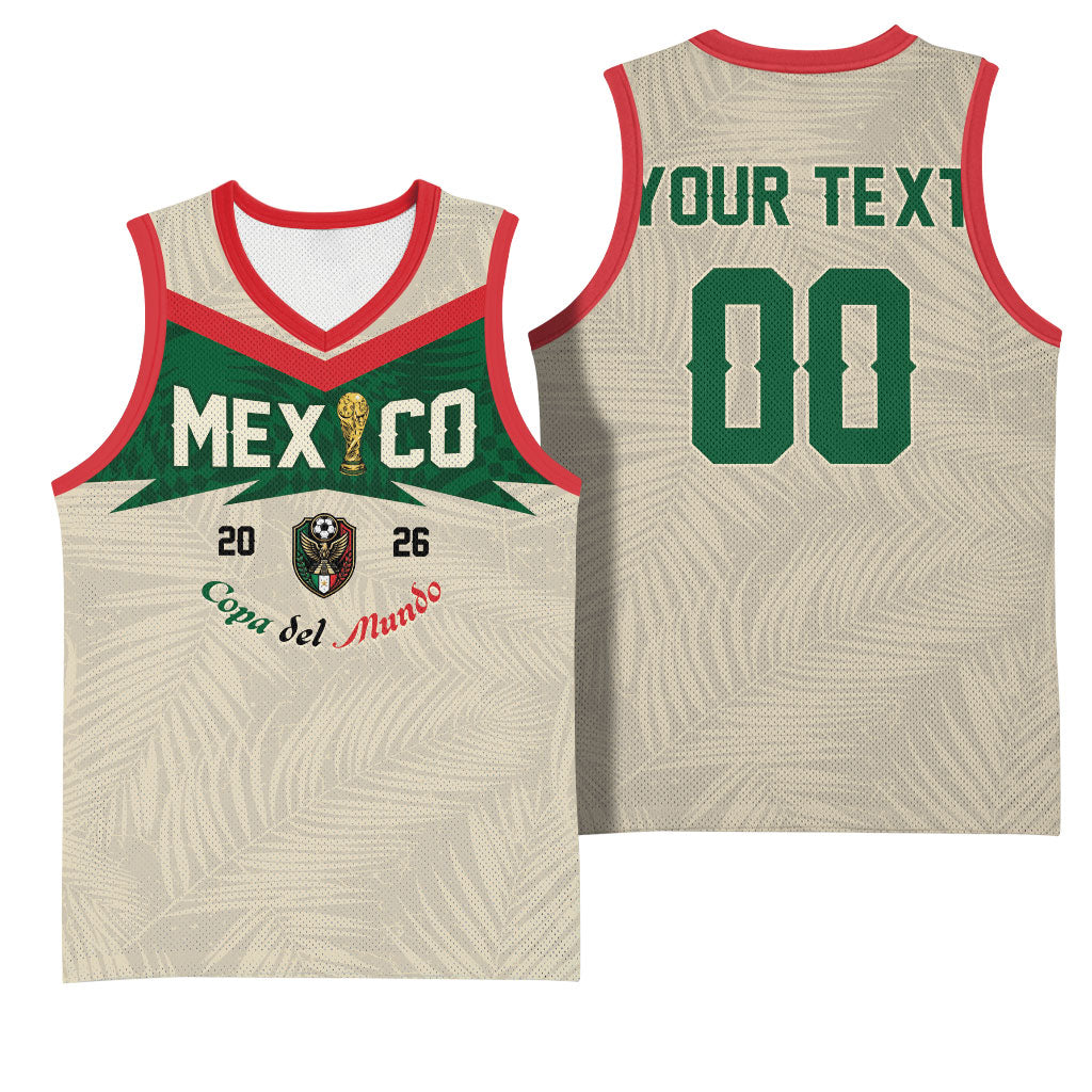Custom Mexico World Football Basketball Jersey El Tri 2026 Copa del Mundo