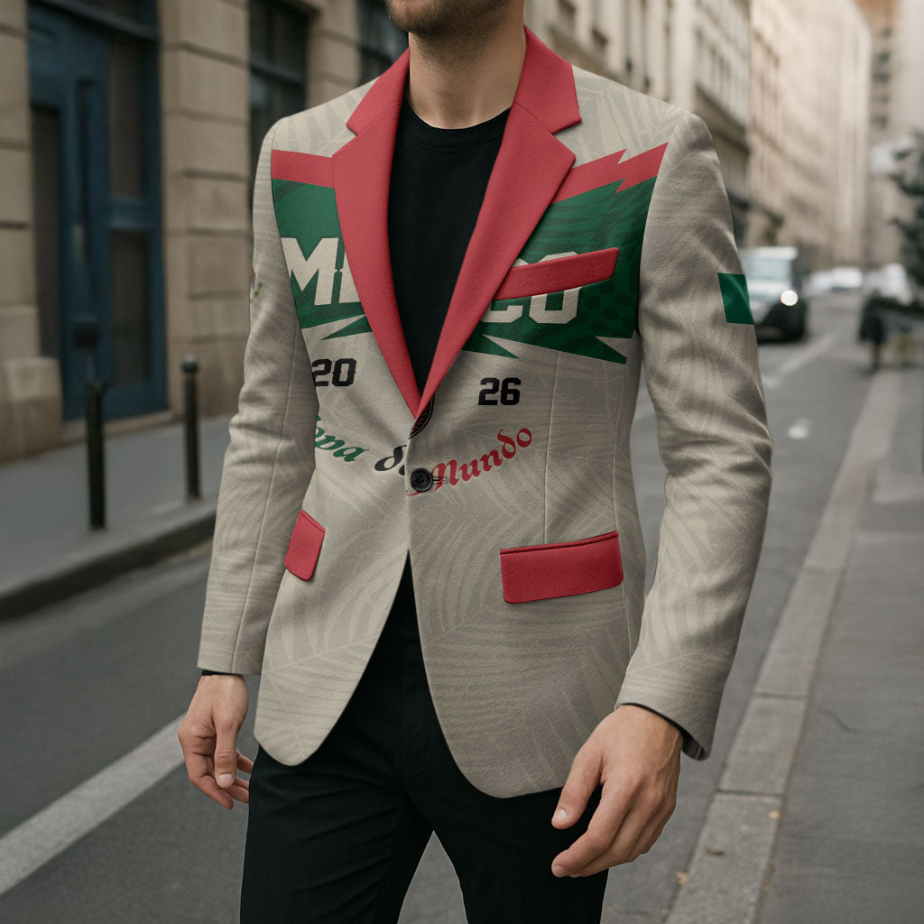 Custom Mexico World Football Blazer El Tri 2026 Copa del Mundo