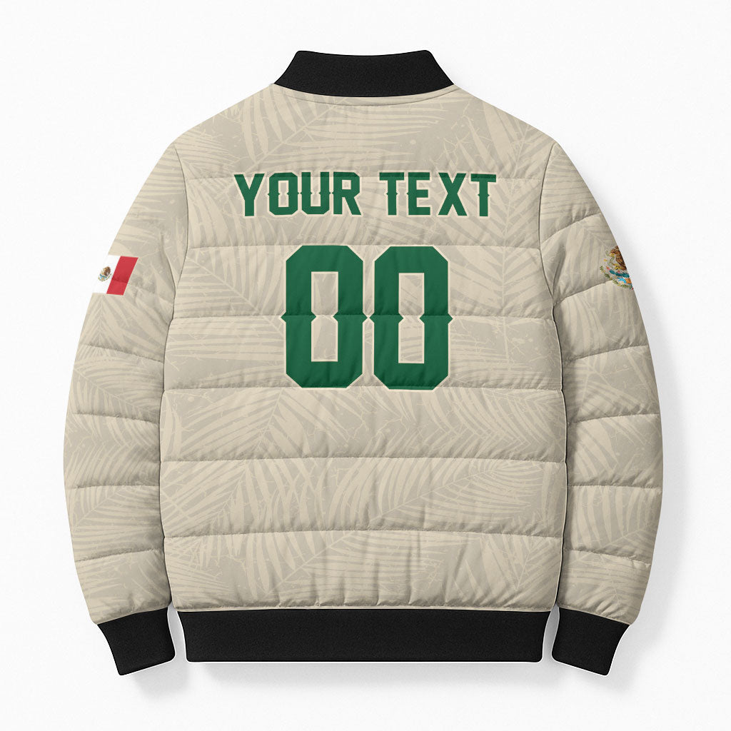 Custom Mexico World Football Bomber Puffer Jacket El Tri 2026 Copa del Mundo