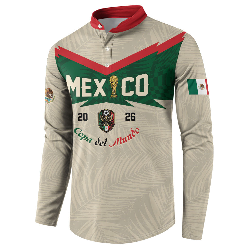 Custom Mexico World Football Button Sweatshirt El Tri 2026 Copa del Mundo