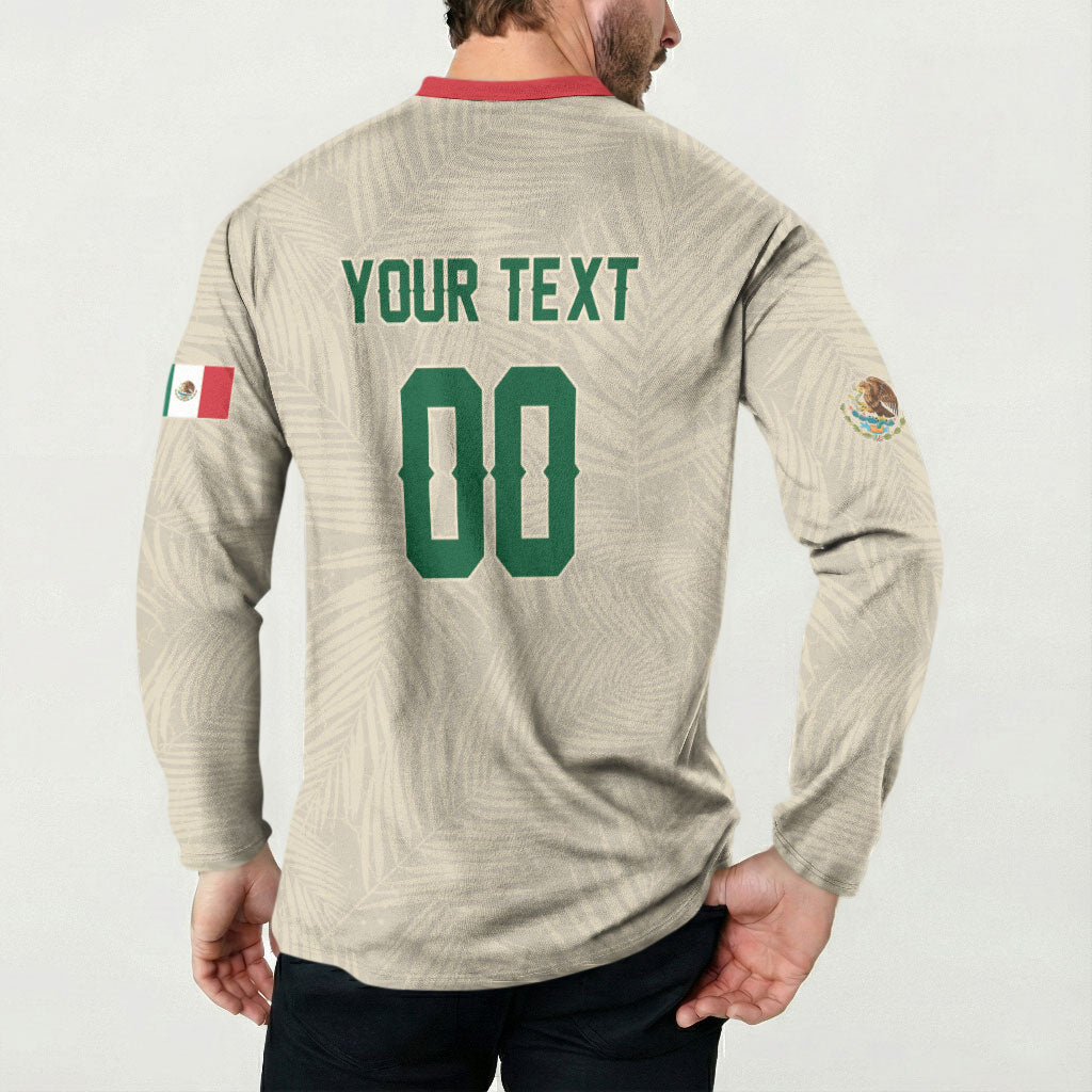 Custom Mexico World Football Button Sweatshirt El Tri 2026 Copa del Mundo