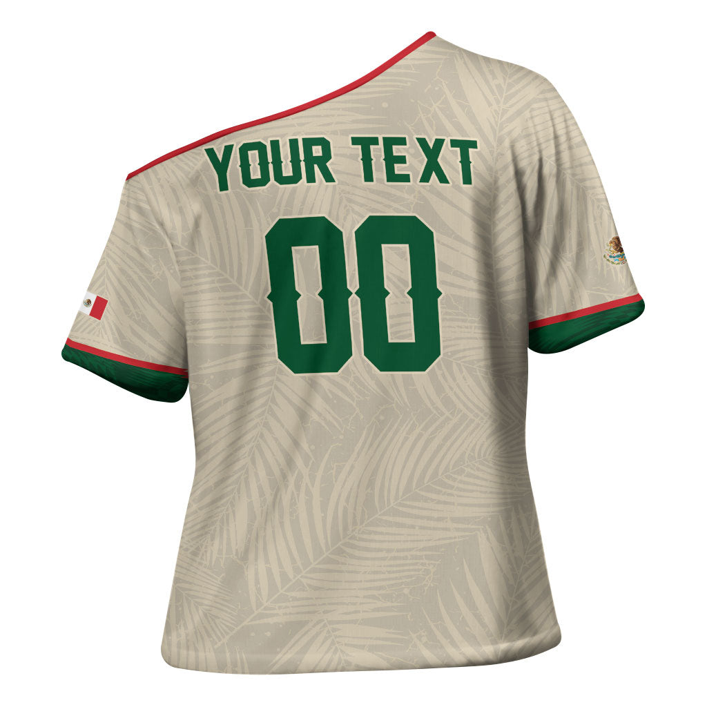 Custom Mexico World Football Cross Shoulder Shirt El Tri 2026 Copa del Mundo