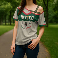 Custom Mexico World Football Cross Shoulder Shirt El Tri 2026 Copa del Mundo