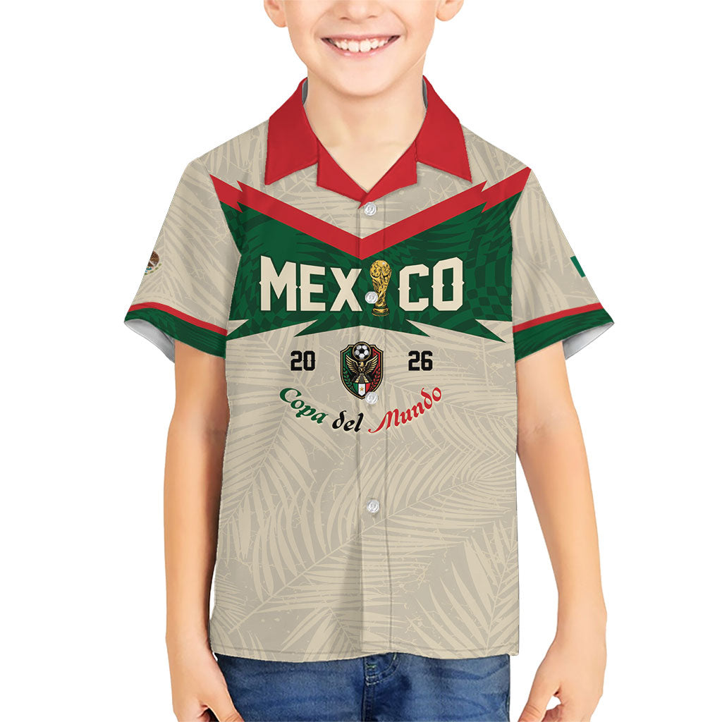 Custom Mexico World Football Hawaiian Shirt El Tri 2026 Copa del Mundo