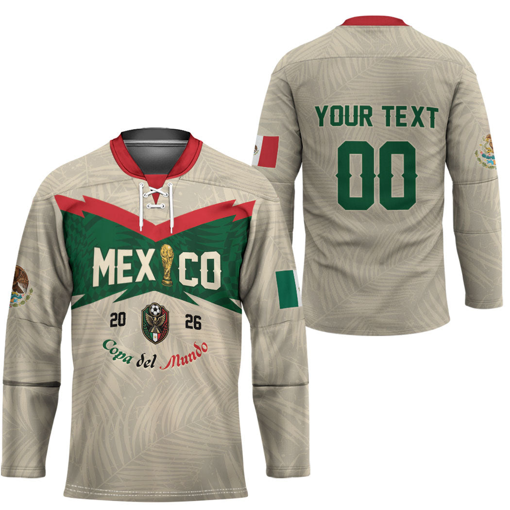 Custom Mexico World Football Hockey Jersey El Tri 2026 Copa del Mundo