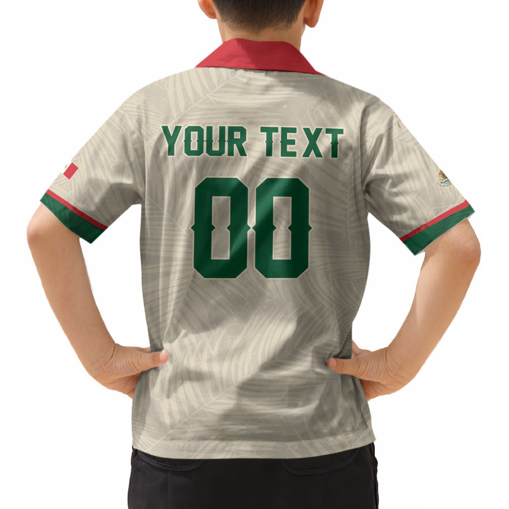 Custom Mexico World Football Kid Hawaiian Shirt El Tri 2026 Copa del Mundo LT01