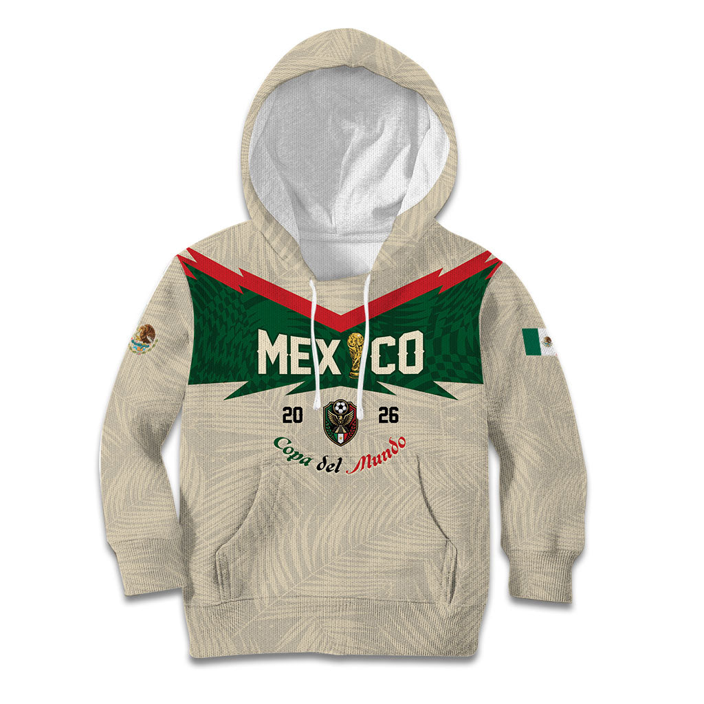 Custom Mexico World Football Kid Hoodie El Tri 2026 Copa del Mundo