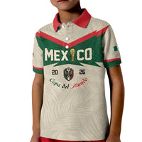 Custom Mexico World Football Kid Polo Shirt El Tri 2026 Copa del Mundo