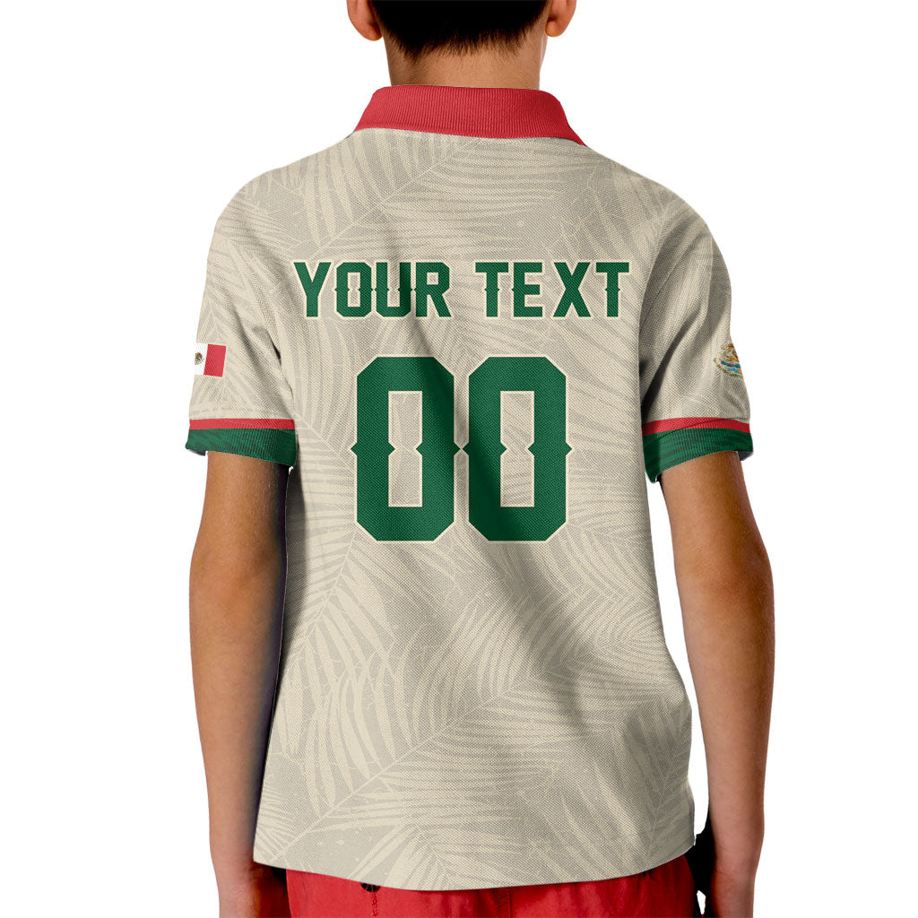 Custom Mexico World Football Kid Polo Shirt El Tri 2026 Copa del Mundo