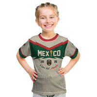 Custom Mexico World Football Kid T Shirt El Tri 2026 Copa del Mundo