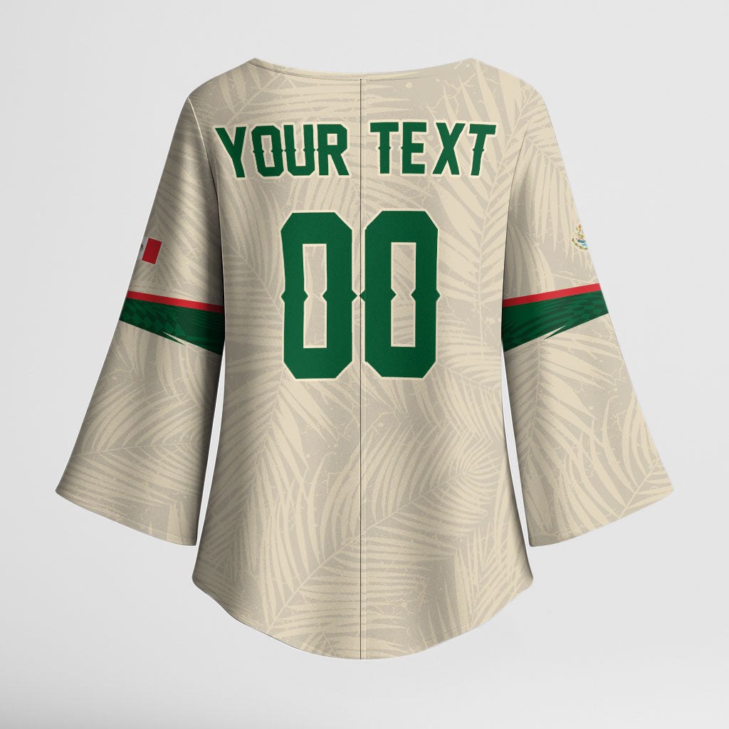 Custom Mexico World Football Kimono Sleeve Blouse El Tri 2026 Copa del Mundo