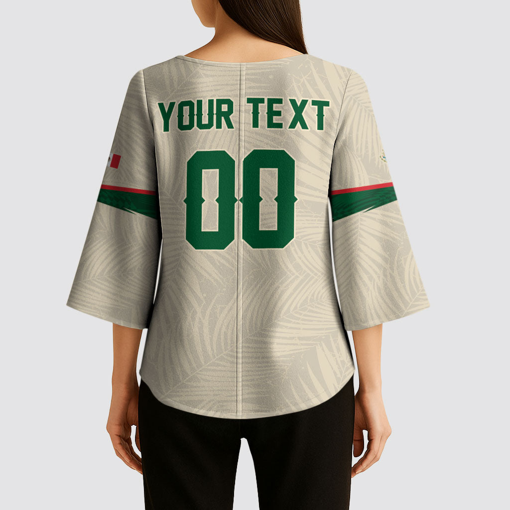 Custom Mexico World Football Kimono Sleeve Blouse El Tri 2026 Copa del Mundo