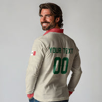 Custom Mexico World Football Long Sleeve Polo Shirt El Tri 2026 Copa del Mundo
