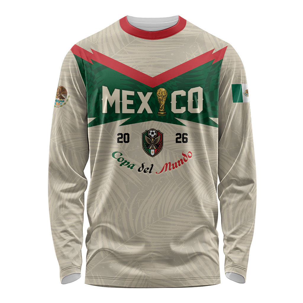 Custom Mexico World Football Long Sleeve Shirt El Tri 2026 Copa del Mundo