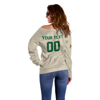 Custom Mexico World Football Off Shoulder Sweater El Tri 2026 Copa del Mundo