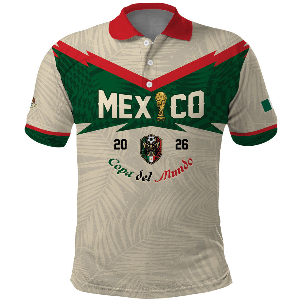 Custom Mexico World Football Polo Shirt El Tri 2026 Copa del Mundo