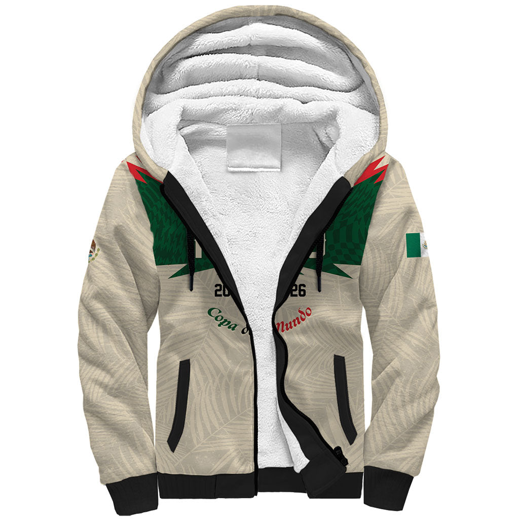 Custom Mexico World Football Sherpa Hoodie El Tri 2026 Copa del Mundo