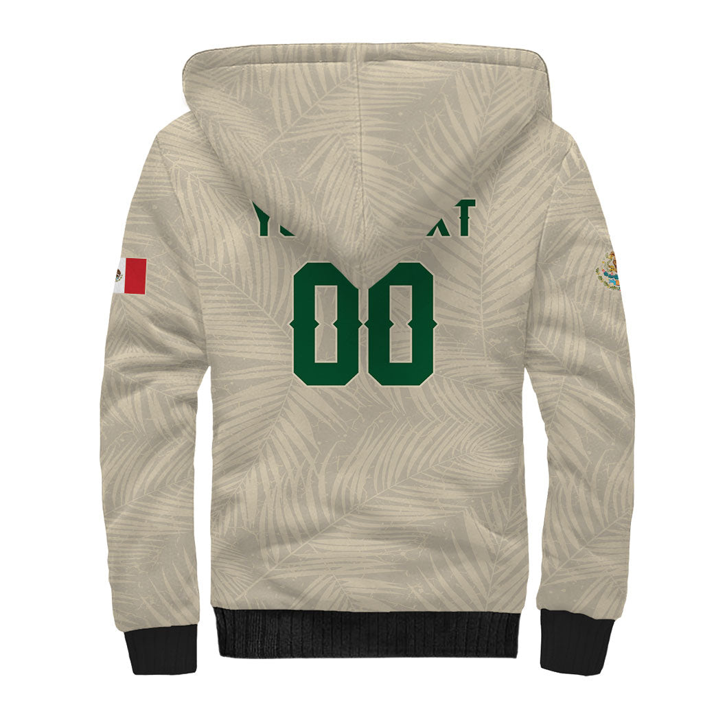 Custom Mexico World Football Sherpa Hoodie El Tri 2026 Copa del Mundo