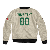 Custom Mexico World Football Sleeve Zip Bomber Jacket El Tri 2026 Copa del Mundo