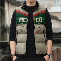 Custom Mexico World Football Sleeveless Puffer Jacket El Tri 2026 Copa del Mundo