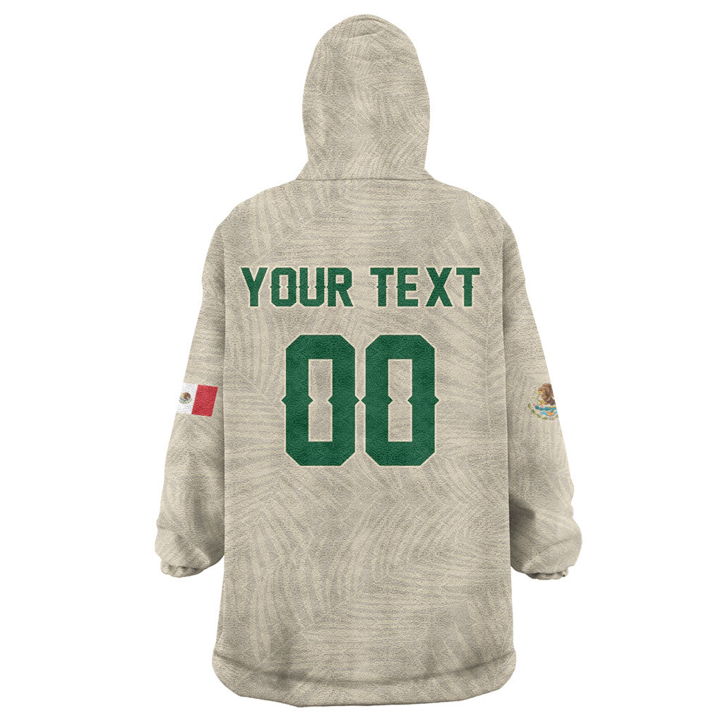 Custom Mexico World Football Wearable Blanket Hoodie El Tri 2026 Copa del Mundo