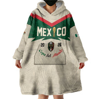 Custom Mexico World Football Wearable Blanket Hoodie El Tri 2026 Copa del Mundo