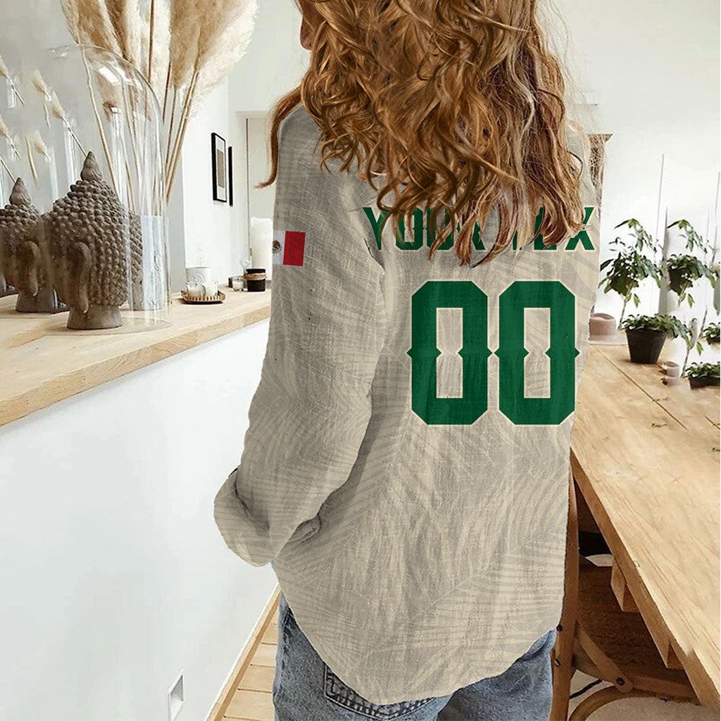Custom Mexico World Football Women Casual Shirt El Tri 2026 Copa del Mundo