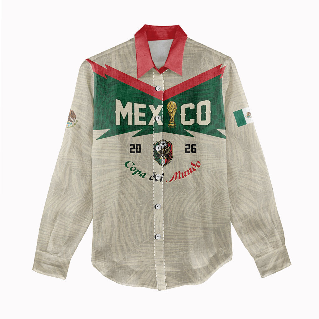 Custom Mexico World Football Women Casual Shirt El Tri 2026 Copa del Mundo