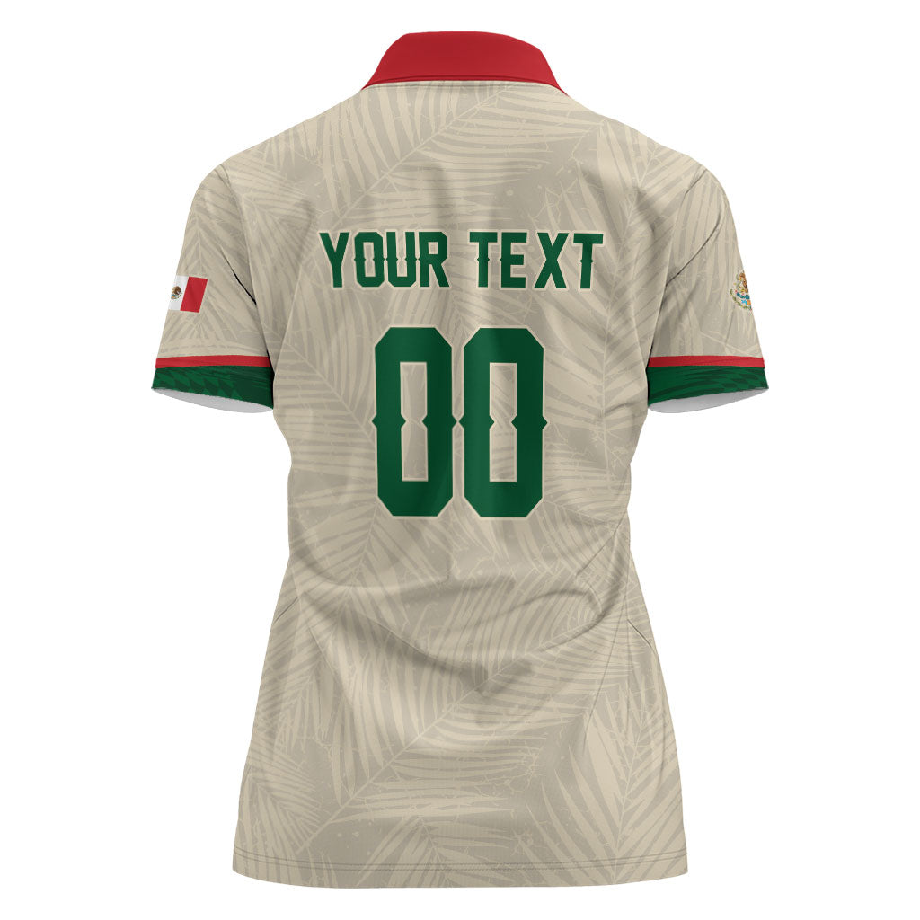 Custom Mexico World Football Women Polo Shirt El Tri 2026 Copa del Mundo