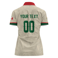 Custom Mexico World Football Women Polo Shirt El Tri 2026 Copa del Mundo