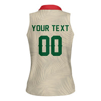 Custom Mexico World Football Women Sleeveless Polo Shirt El Tri 2026 Copa del Mundo