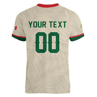 Custom Mexico World Football Women V-Neck T-Shirt El Tri 2026 Copa del Mundo