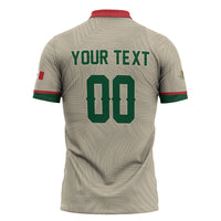 Custom Mexico World Football Zipper Polo Shirt El Tri 2026 Copa del Mundo