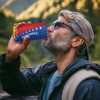 Personalized Venezuela 4 in 1 Can Cooler Tumbler Dios y Federacion Curve Star - Wonder Print Shop