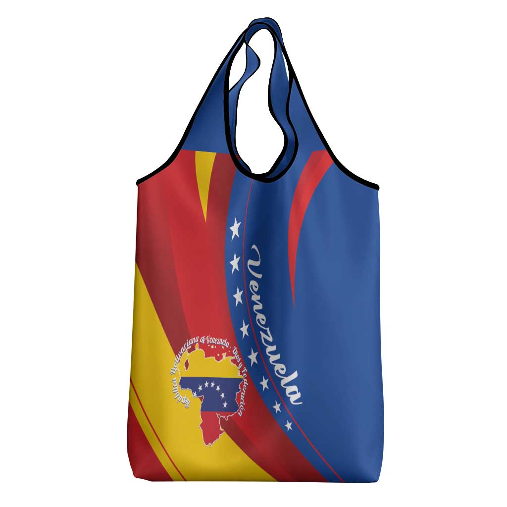 Venezuela Grocery Bag Dios y Federacion Curve Star