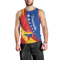 Personalized Venezuela Men Tank Top Dios y Federacion Curve Star - Wonder Print Shop