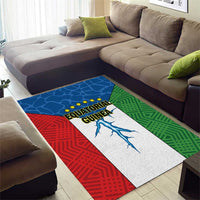 Equatorial Guinea Area Rug Unidad Paz Justicia - Wonder Print Shop