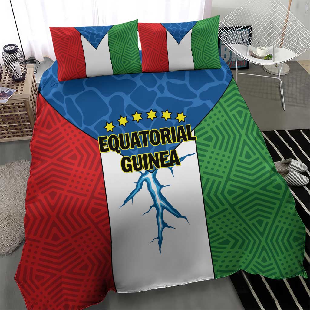 Equatorial Guinea Bedding Set Unidad Paz Justicia - Wonder Print Shop