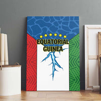 Equatorial Guinea Canvas Wall Art Unidad Paz Justicia - Wonder Print Shop