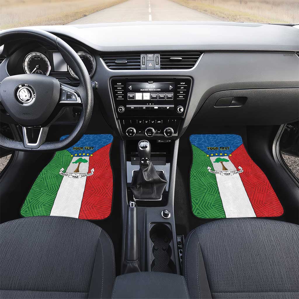 Equatorial Guinea Car Mats Unidad Paz Justicia - Wonder Print Shop
