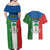Personalized Equatorial Guinea Couples Matching Off Shoulder Maxi Dress and Hawaiian Shirt Unidad Paz Justicia - Wonder Print Shop