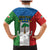 Personalized Equatorial Guinea Family Matching Mermaid Dress and Hawaiian Shirt Unidad Paz Justicia - Wonder Print Shop
