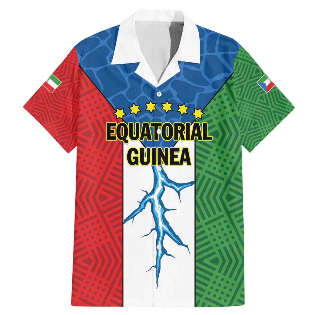 Personalized Equatorial Guinea Family Matching Mermaid Dress and Hawaiian Shirt Unidad Paz Justicia - Wonder Print Shop